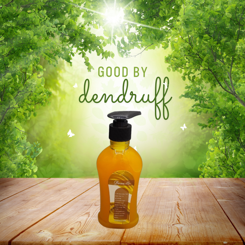 "Natural Shine – Chemical-Free Herbal Shampoo"
